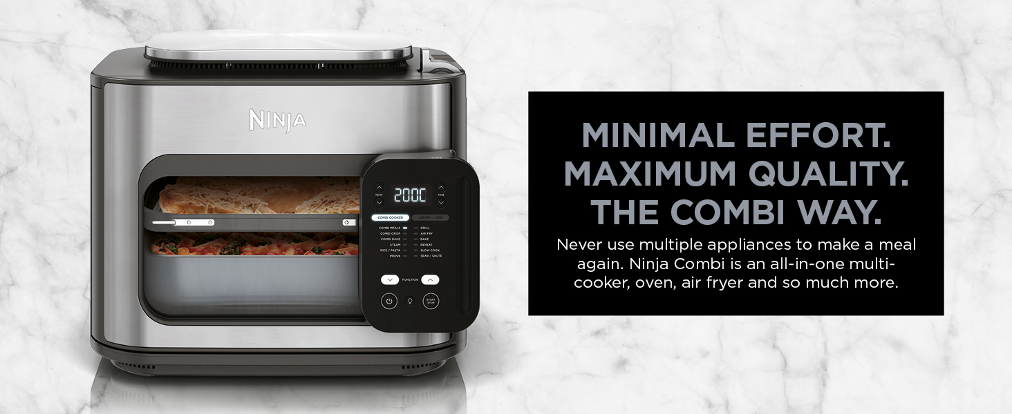 Ninja Combi Multicooker, Airfyer, Grill, Slow cooker