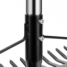 metal rake