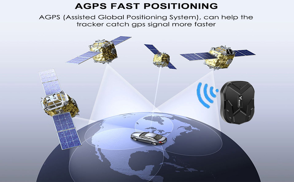 GPS AGPS LBS multiple tracking way
