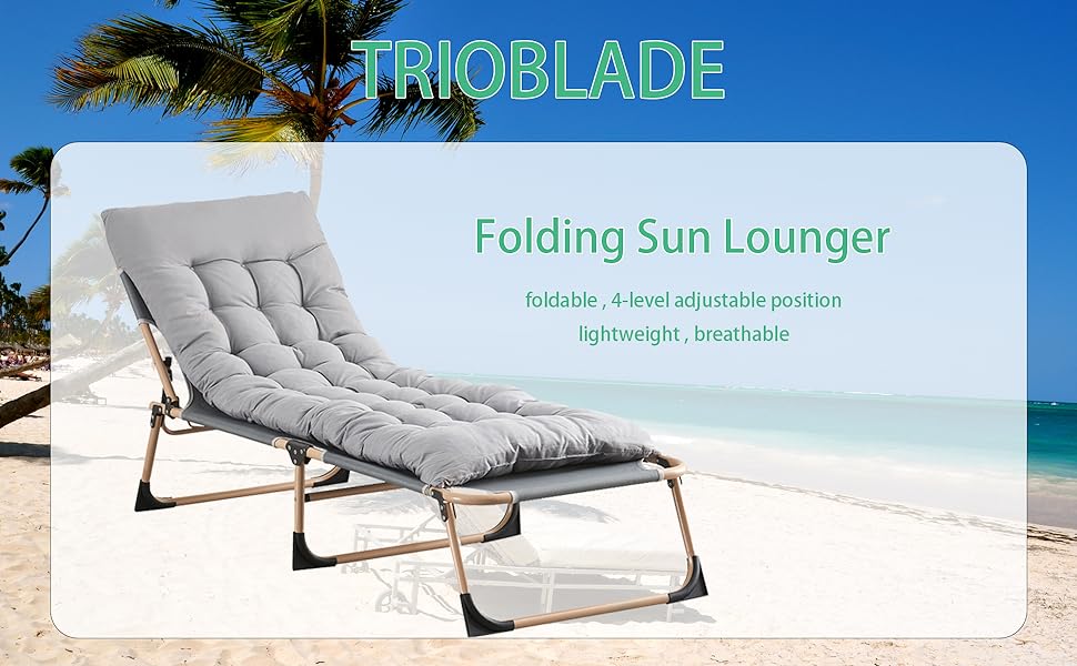 Folding Sun Lounger