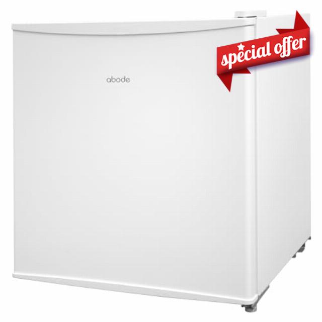 Abode Table Top Mini Freezer White Freestanding 31 Litre Capacity with Reversible Door