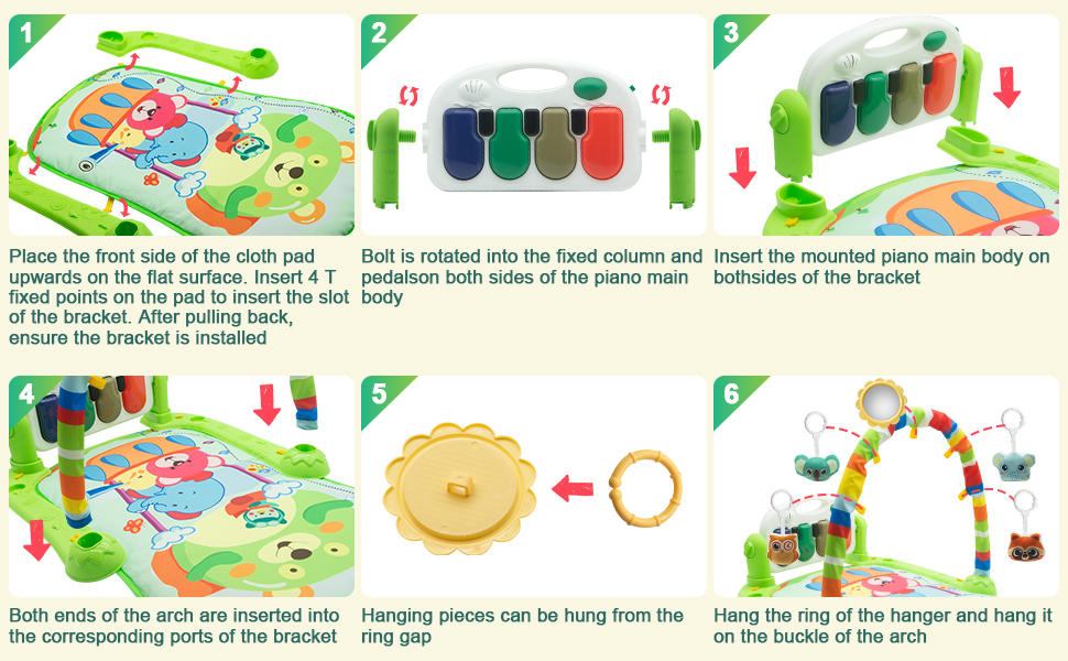 piano play mat
