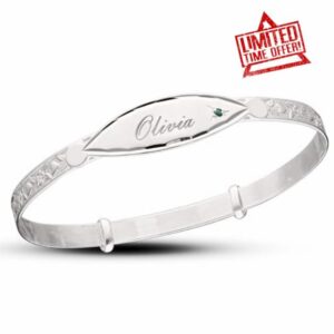 DV DOLCE VALENTINA Personalised Unisex Baby Bangle