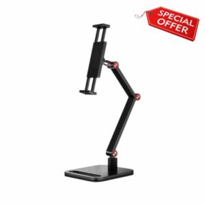Foldable Rotatable Portable Monitor Stand For VESA Mount Monitor Expandable For 16in Base Vertical Display Scree