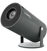 LQWELL Projector, Mini Projector, Supports Wifi 6 BT5.0 with 11.0 Android OS, Automatic Keystone...