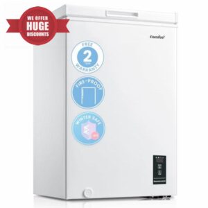 COMFEE' RCC100WH2(E) 99L Freestanding Chest Freezer