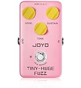 JOYO Fuzz Pedal Multiple Fuzz Effects Guitar Pedal for Electric Guitar from Modern to Vintage Cla...