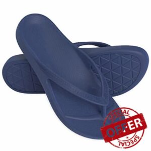 LightFeet Arch Support Flip Flops | Unisex Plantar Fasciitis Slippers |Made by Australian Podiatris