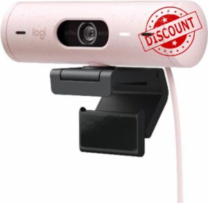 Logitech Brio 500 Full HD Webcam with Auto Light Correction