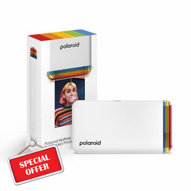 Polaroid Hi-Print - 2nd Generation - Bluetooth Connected 2x3 Pocket Photo