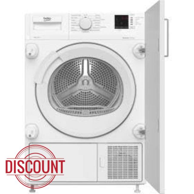 BEKO DTIKP81131W 8kg Integrated Heat Pump Tumble Drye