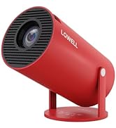 LQWELL Projector, Mini Projector, Supports Wifi 6, BT5.0 With 11.0 Android OS, Automatic Keyston...