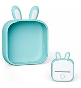 LabelCreate T02 Silicone Case - Soft BPA Free Cute Design Bunny Ears, Perfect Protect and Compati...