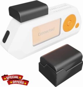 External CC1101 Antenna for Flipper Zero - Flipper Zero Module Accessories WiFi Multiboard with with GPIO Dust Plug and SD Card Dust Plug (Hidden Atenna Version - Black Set)