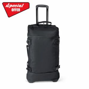 Lightweight Wheelie Holdall Large | Durable Stress Tested Skate Wheels | 70L Capacity | Trolley & Grab Carry Options | Travel Wheeled Duffle Bag