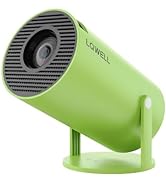 LQWELL Projector, Mini Projector, Supports 5G Wifi, BT5.0 with Android OS, Auto Keystone, 220 De...