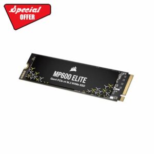 Corsair MP600 ELITE 2TB M.2 PCIe Gen4 x4 NVMe SSD – M.2 2280 – Up to 7