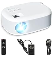 LQWELL Projector, Mini Projector, Native 1080P 4K Home Cinema Projector Supports Wifi 6 BT5.0 wi...