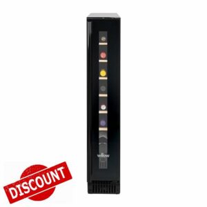 Willow W15WCB 20L Under Counter Wine Cooler with Space for 15 Bottles