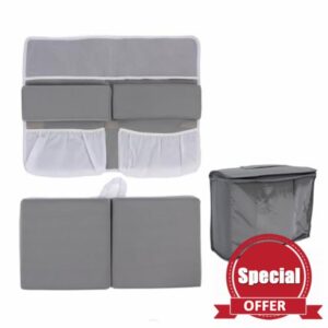 Baby Bath Kneeler Elbow Rest Pad Set