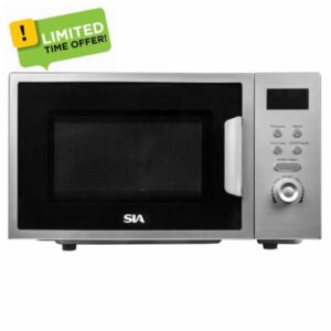 20L Microwave In Silver