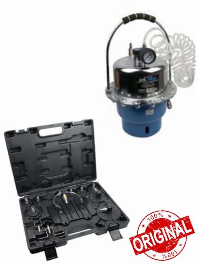 Generic Us Pro Pneumatic Air Pressure Brake Bleeder and Clutch Bleeder Valve System Ki