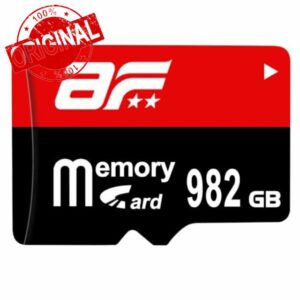 TF Card 982GB-Large Capacity Memory Card 982GB Waterproof Memory Card Super Speed TF Card Support for TV/Phone/Dash Camera/Drone/Compute