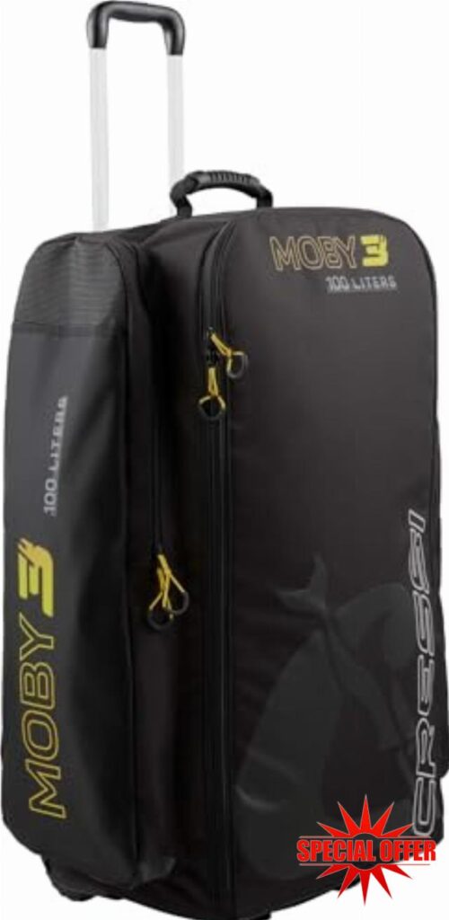 CRESSI Moby Trolley Bag - Robust and Spacious Trolley Bag ideal for Sports Activities and Travel