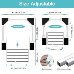 Universal Washing Machine Stacking Kit with Shelf