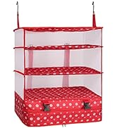 ELEZAY Hanging Packing Cubes Transformable Garment Closet Organisers Storage for Suitcases Carry ...