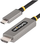 StarTech.com Dual-Monitor DisplayPort 1.4 Splitter, DisplayPort to 2x DP Multi-Monitor Adapter, D...