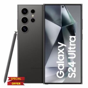 NEW Samsung Galaxy S24 Ultra 5G Smartphone 256GB Dual-SIM-Free - Titanium Black