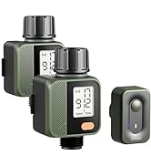 Diivoo Water Timer for Irrigation, Digital Sprinkler Timer, Automatic Hose Tap Timer, Garden Wate...