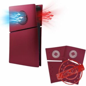 Mcbazel PS5 Slim Faceplate Replacement Hard Side Panel Plate