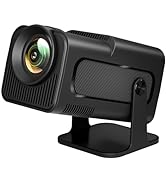 LQWELL Projector, Mini Projector, Native 1080P 4K Home Cinema Projector Supports Wifi 5G & BT5.0...