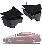 TOPABYTE Center Console Organizer for Tesla Model 3 Highland 2024 Flocked Centre Console Storage ...