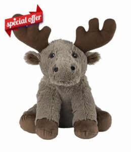 Warmies® Heat Cushion / Stuffed Toy "Elk" Millet Lavender Filling 30 cm 750 g