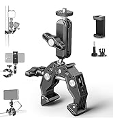 NEEWER Smartphone Video Rig, Phone Video Stabilizer Grip Vlogging Cage with Cold Shoe Tripod Moun...