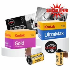 35mm Film Bundle with Kodak Gold 200 24 EXP