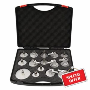 Haofy 15Pcs Master Cylinder Adapter Set