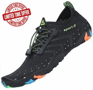 SAGUARO Water Shoes Mens Women Beach Shoes Swim Shoes Aqua Shoes Sea Shoes Ladies Wet Shoes Neoprene Shoes for Surf Sailing Kayak Pool Diving