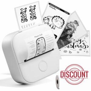T02 Sticker Printer - Mini Printer for Phone