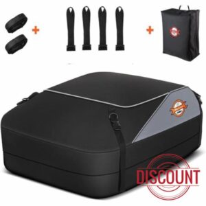 Sailnovo Roof Bag Roof Box 15 Cubic/ 430L Waterproof 1000D Car Roof Bag