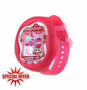 Bandai Tamagotchi Uni Sanrio Characters | 50th Anniversary Hello Kitty Virtual Pet Based On The Tamagotchi Original 90s Toy | Connect With Friends Worldwide With This Wearable Electronic Game