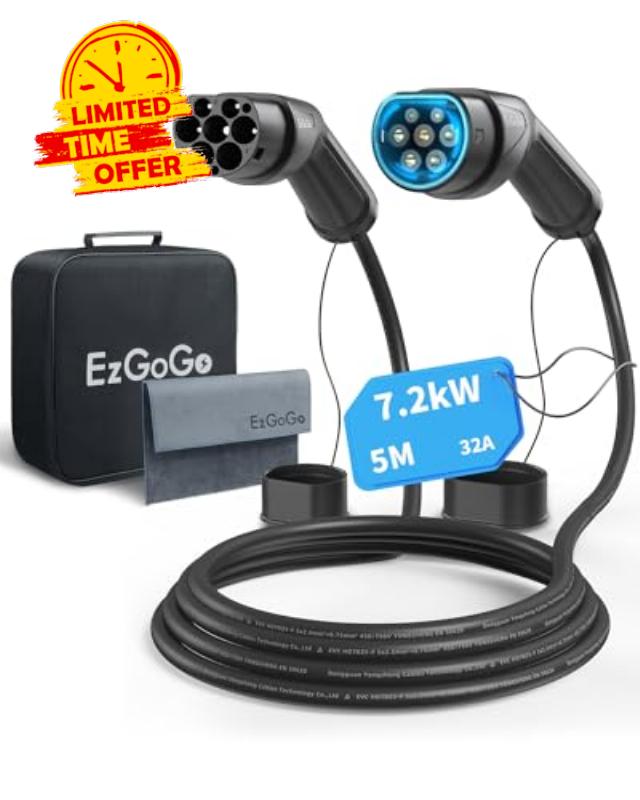 EzGoGo Type 2 Charging Cable