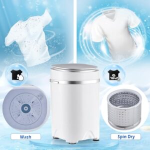 Single Tub Washer and Spin Dryer with Timer