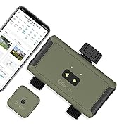 Bluetooth Water Timer 2 Zone, Diivoo Smart Irrigation Sprinkler Timer Up to 40 Separate Programma...