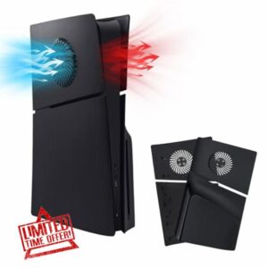 Mcbazel PS5 Slim Faceplate Replacement Hard Side Panel Plate