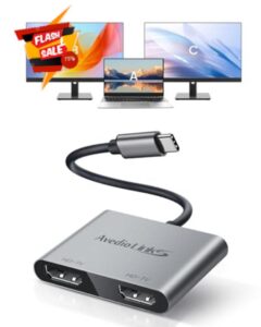 avedio links 4K@60Hz USB C to Dual HDMI Adapter