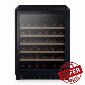 Willow W60WCB 142L Under Counter Wine Cooler with Space for 52 Bottles